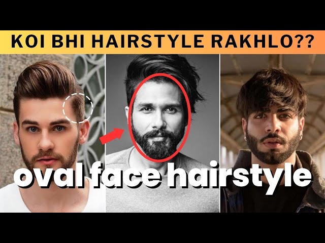 Best Trending Oval Face Hairstyle For Men